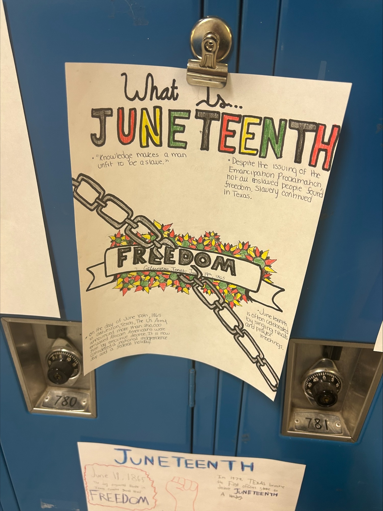 African Studies Juneteenth Posters