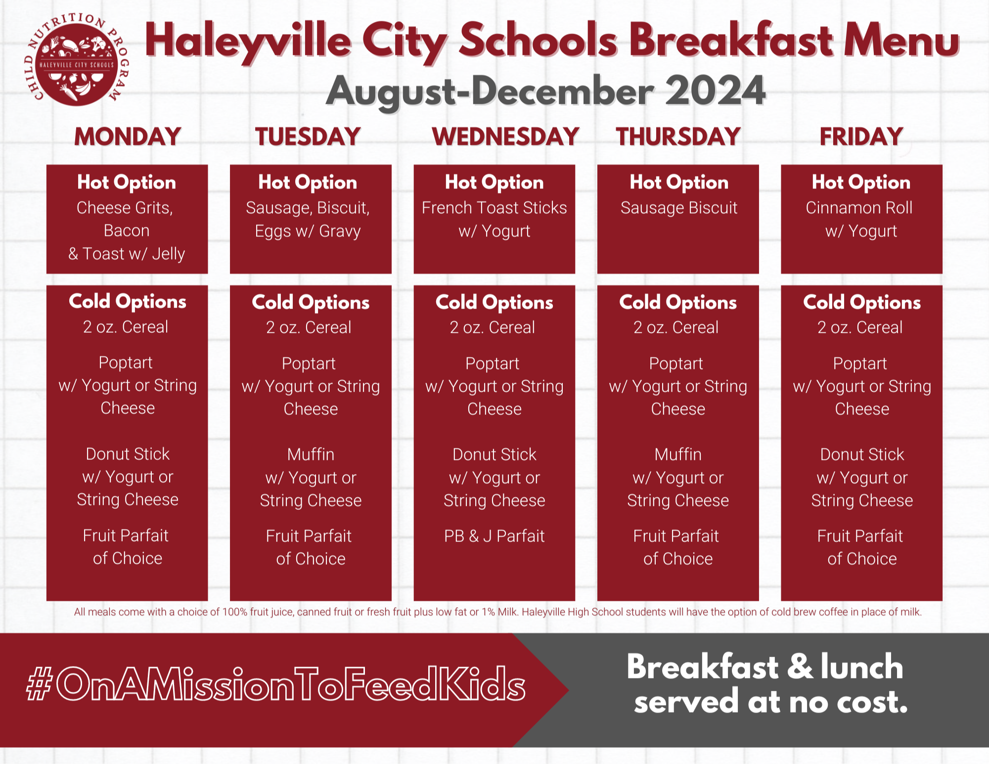 HCS Breakfast Menu- Aug- Dec2024