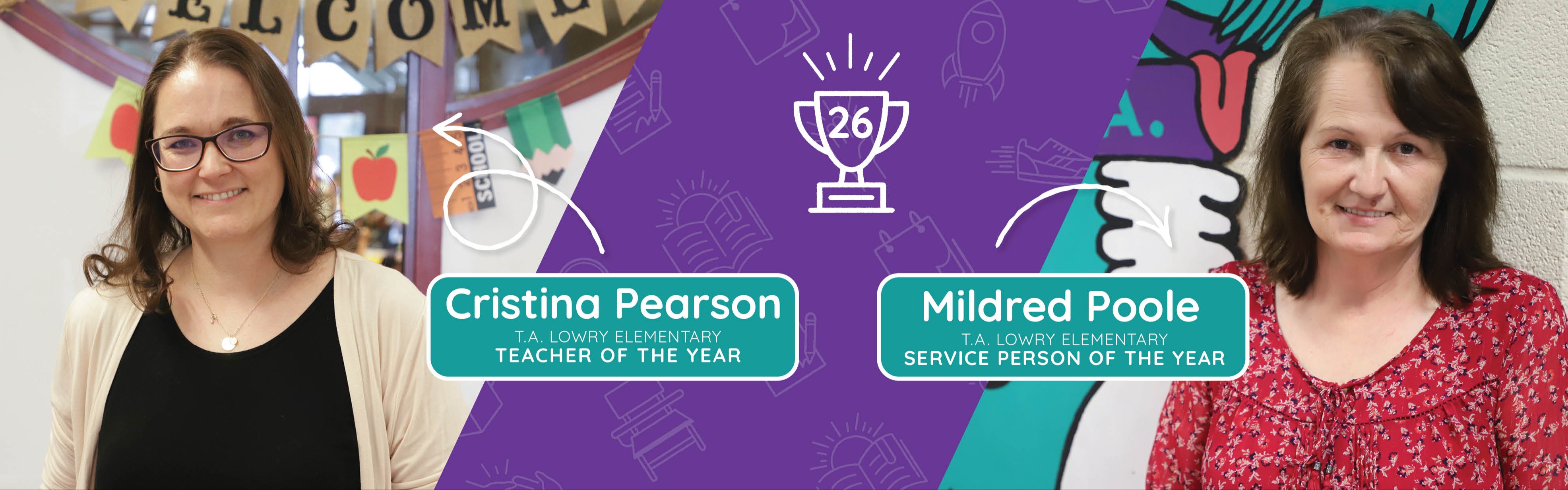 TALES  2026 Teacher and Service Person of the Year