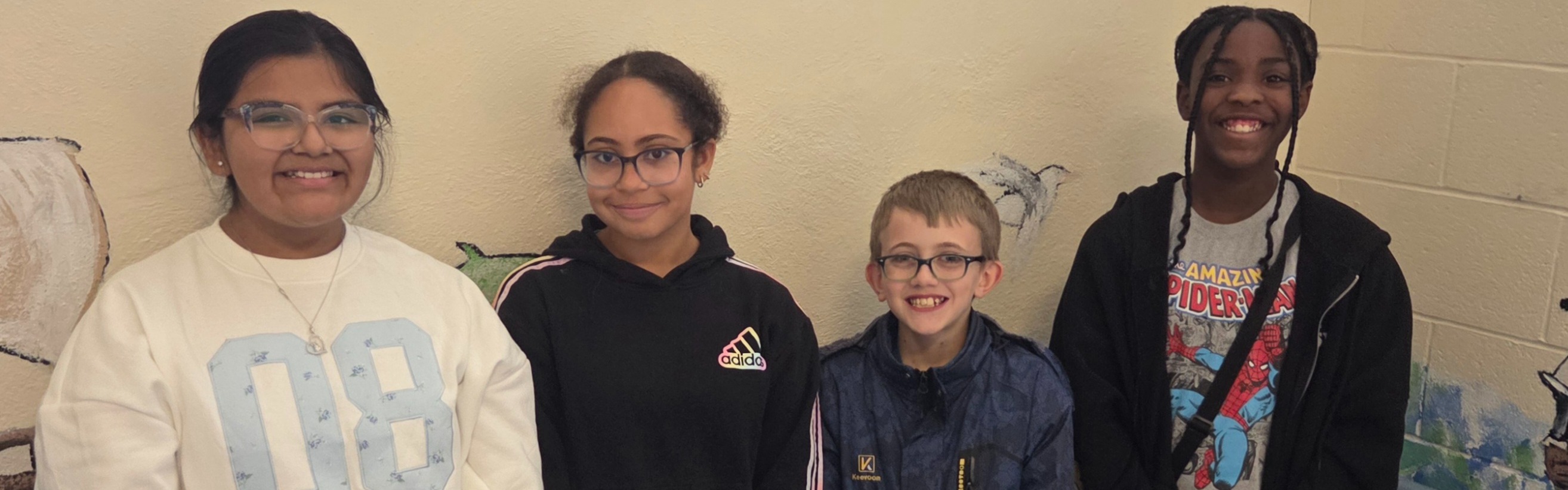 &nbsp; Yesenia Rojas, Mara Matthews, Ryker Allred, and Pearl Belotte(not pictured).&nbsp; Alternate: Lailah Thompson.