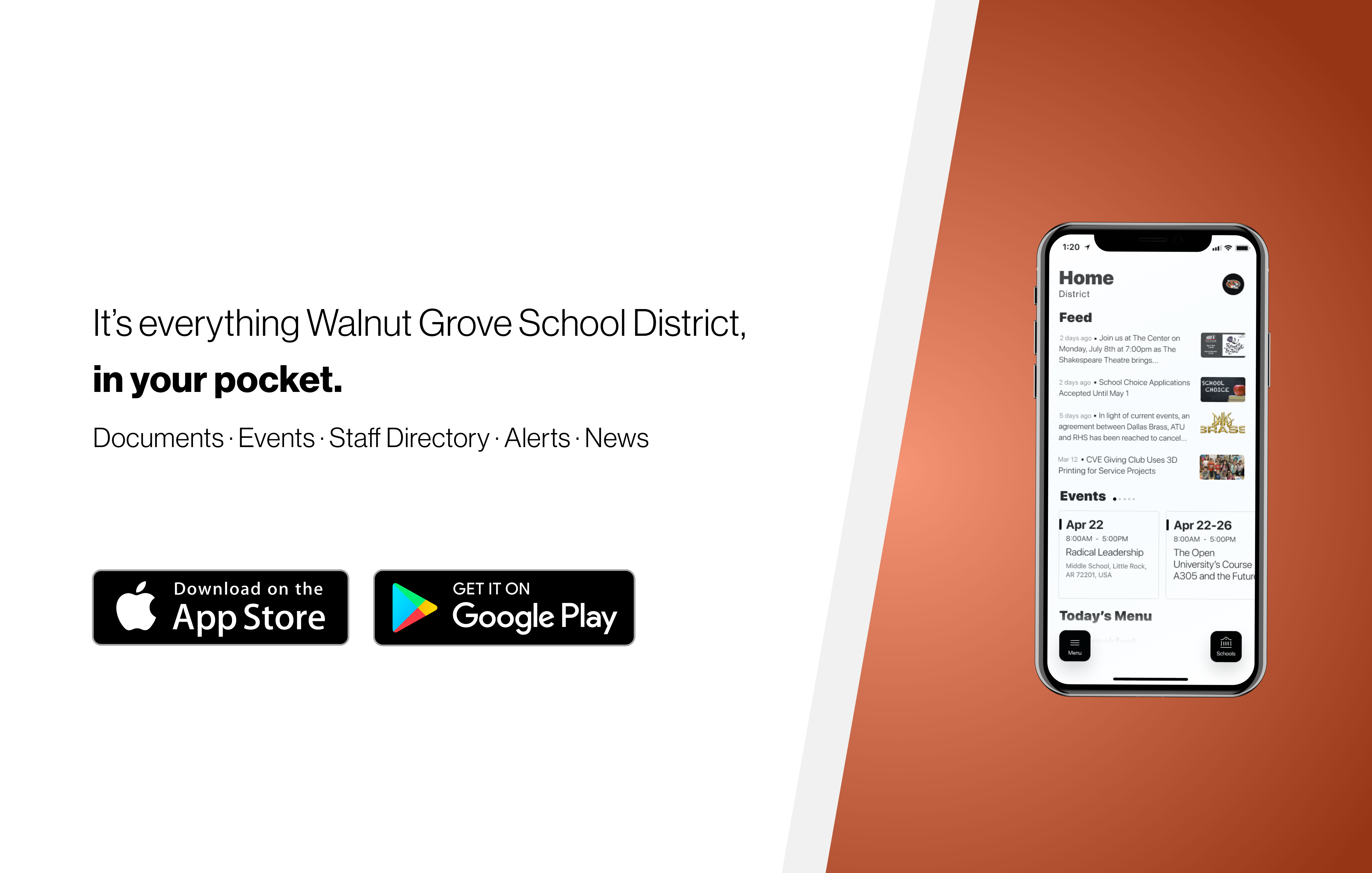 Walnut Grove Mobile App