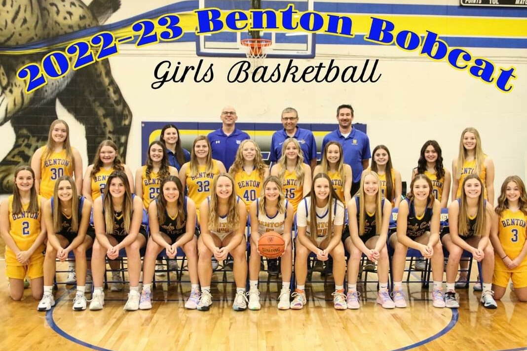 Benton Community Girls Basketball 2022-2023 team