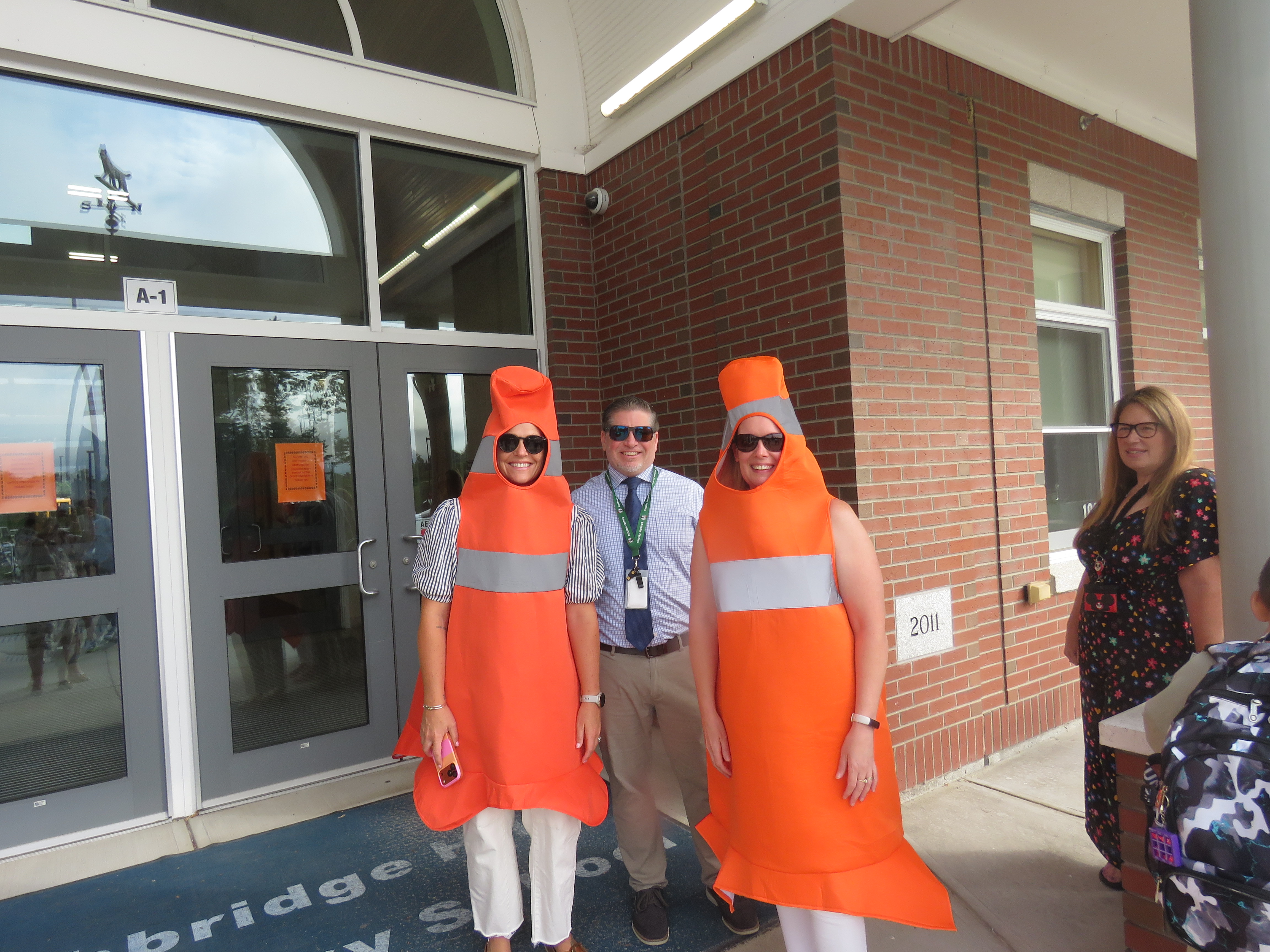 First Day of School-Traffic Cones