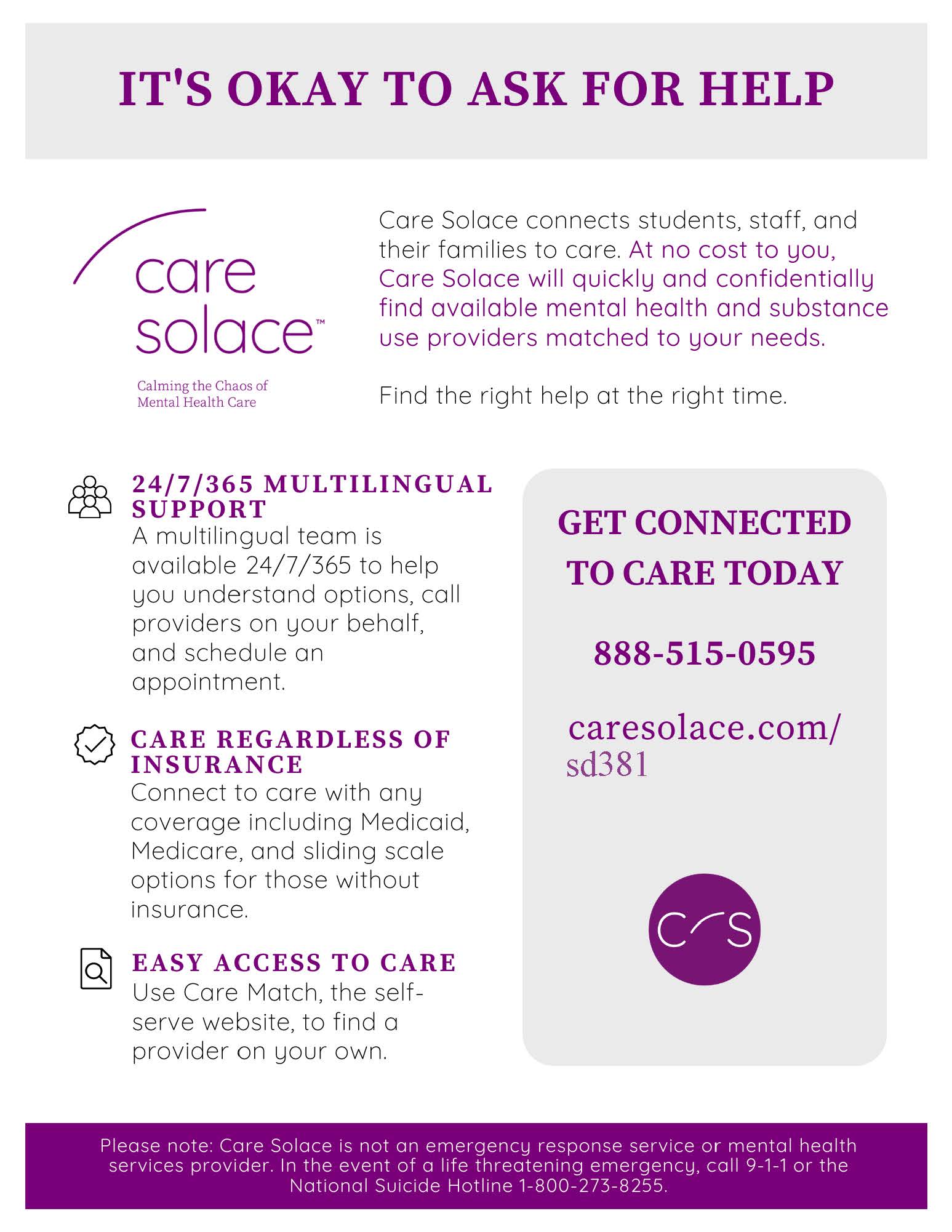Care Solace Information