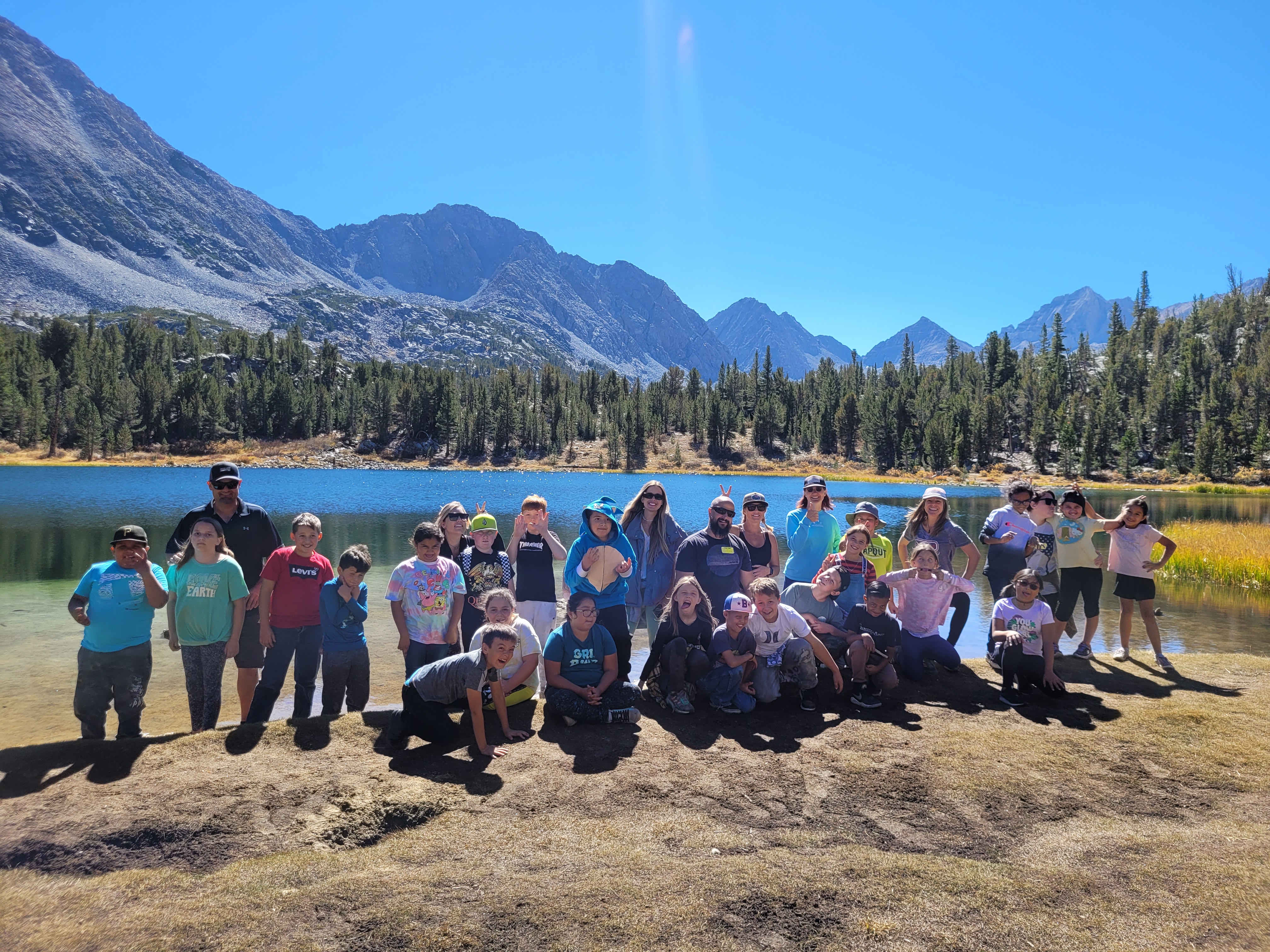 4th Grade Hike through Little Lakes Valley