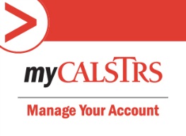 myCALSTRS - Manage your account