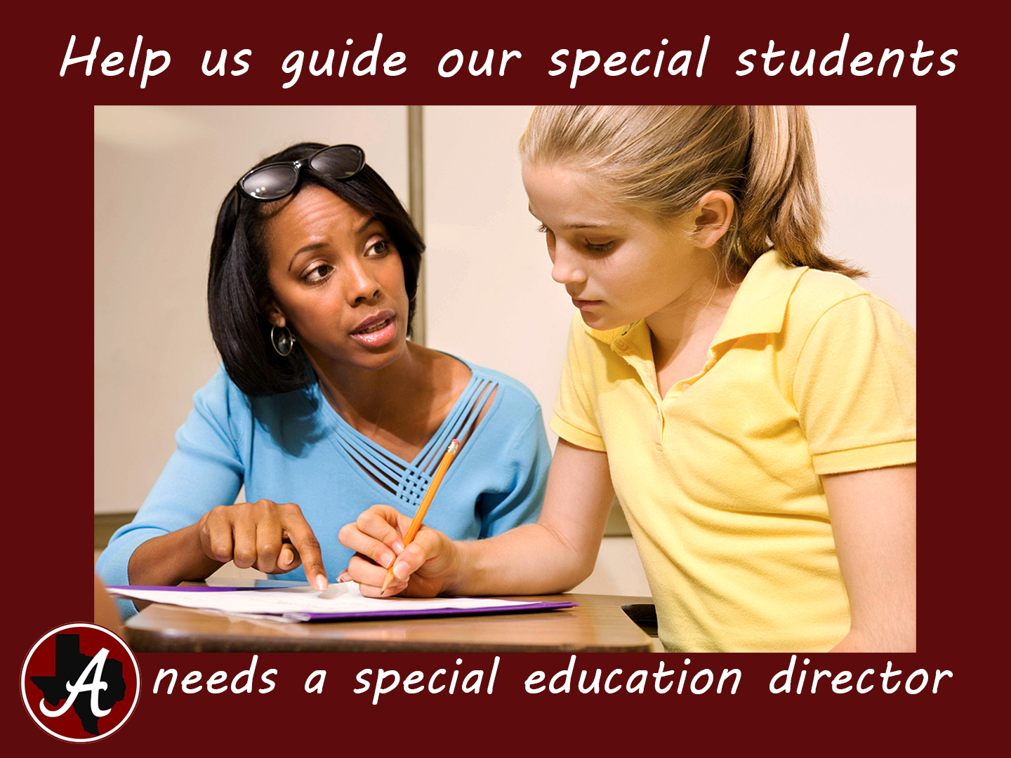 looking to hire a special education director