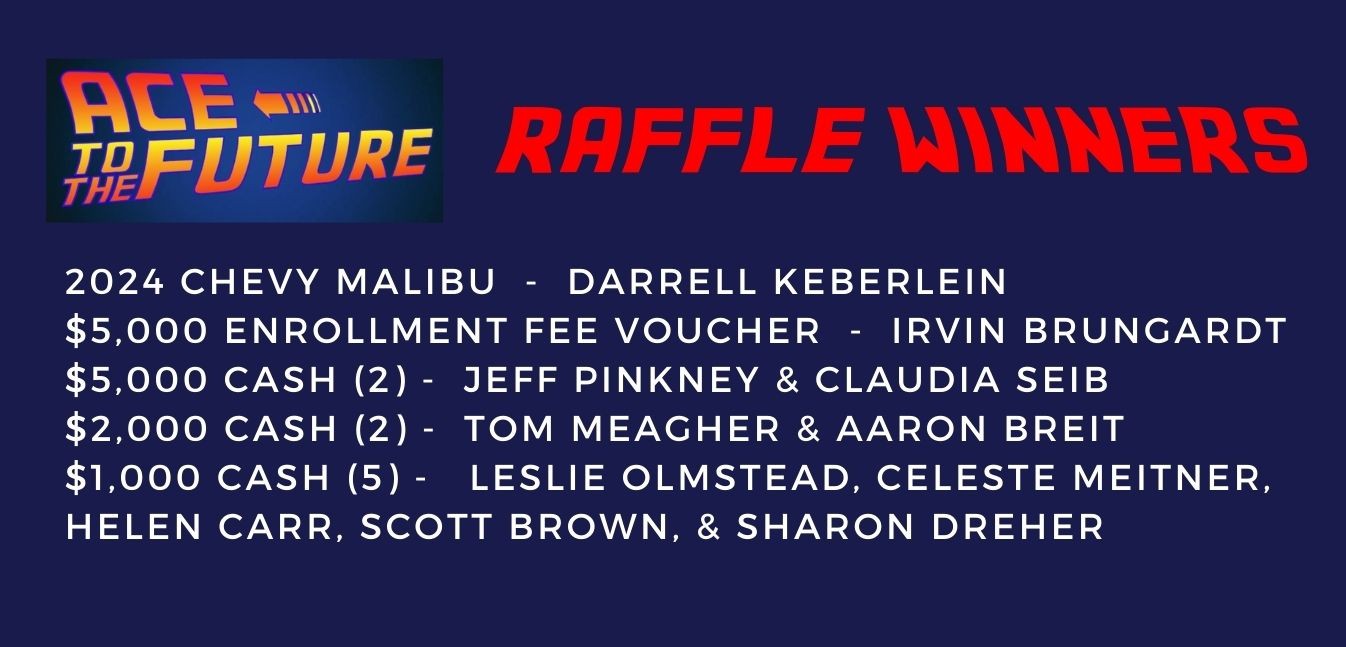 ace raffle winners