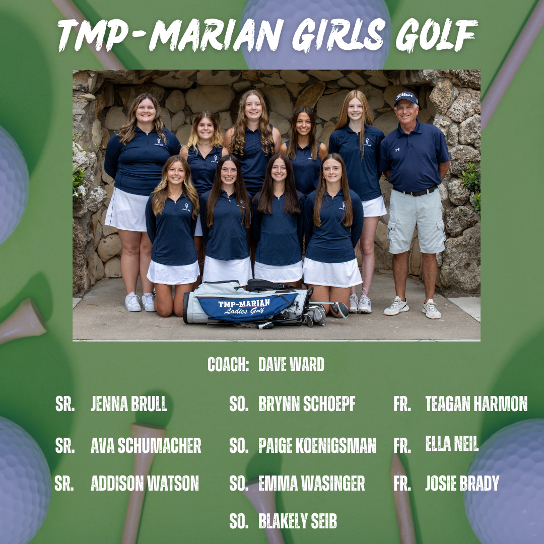 Girls Golf Roster 2025