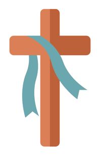 holy family cross graphic hfe