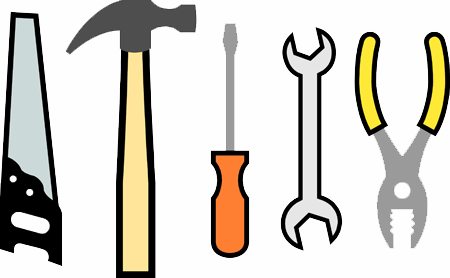 An image of some construction tools.