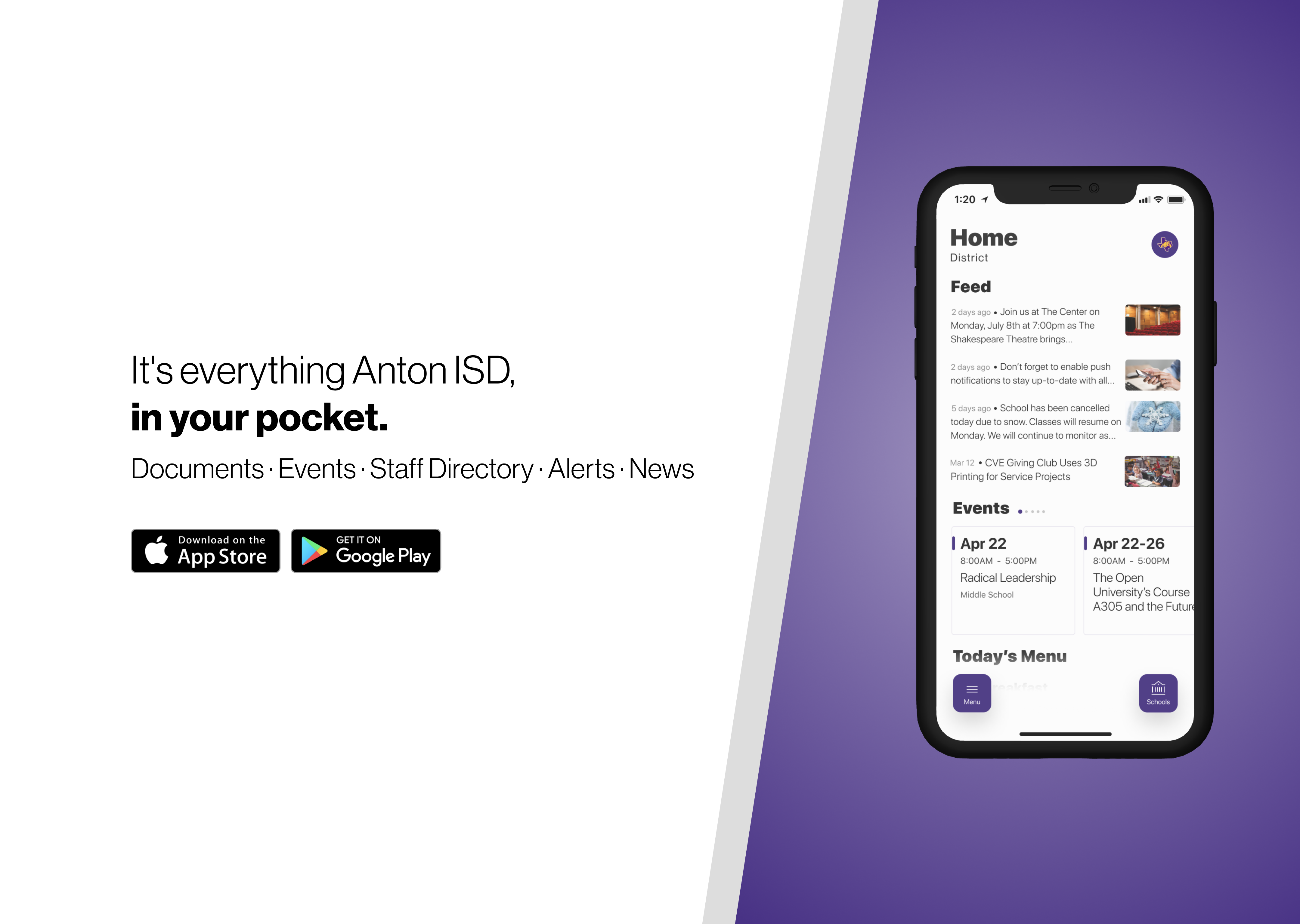 Download the Anton ISD app!