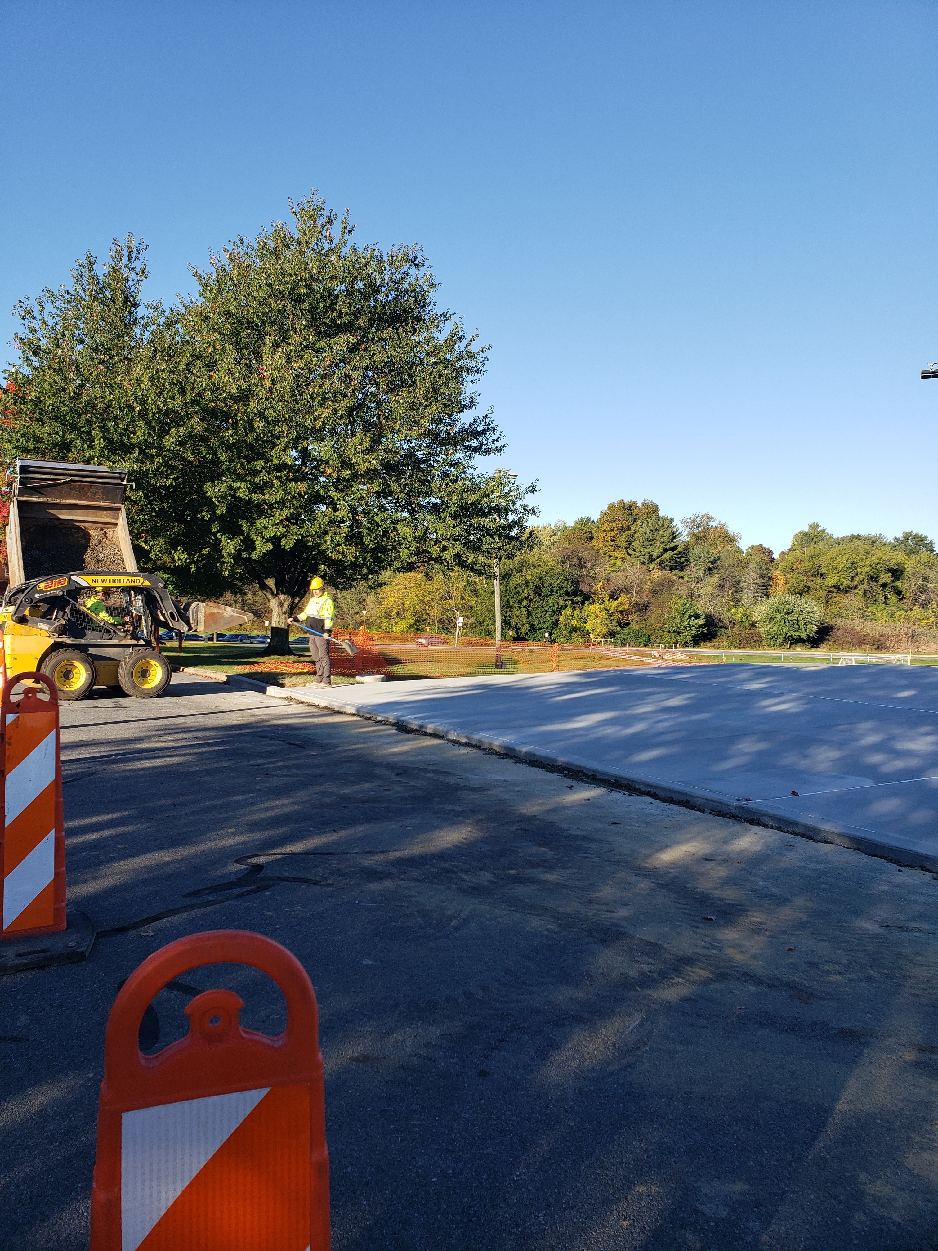 Plaza Macadam Transition Strip