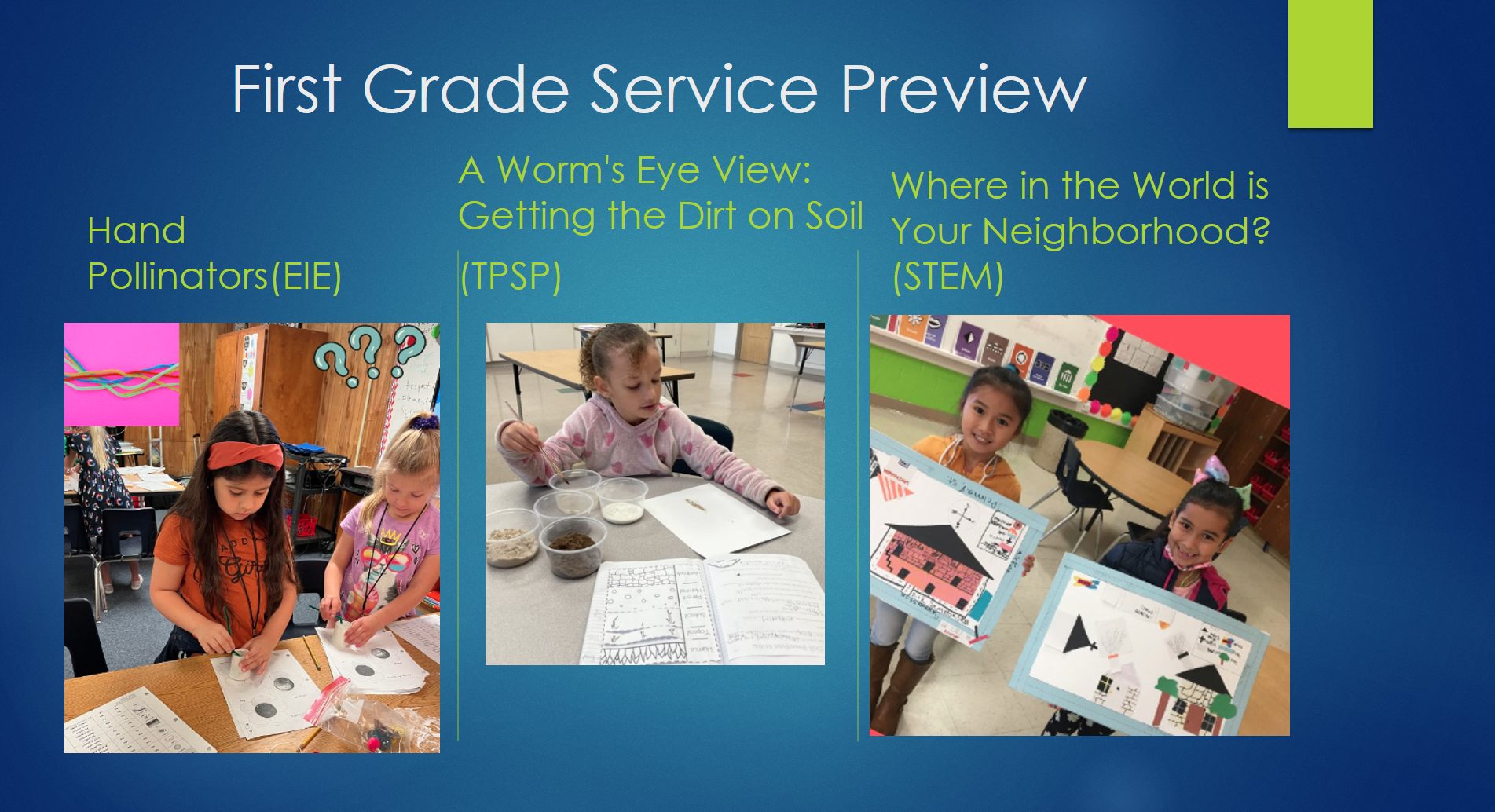 First Grade Preview