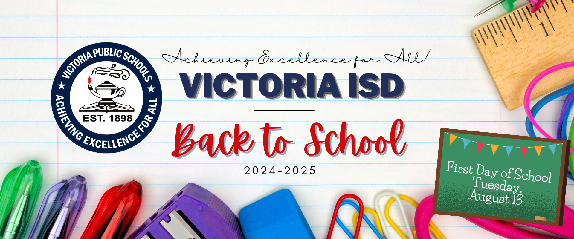 VISD Back to School info for 2024-25