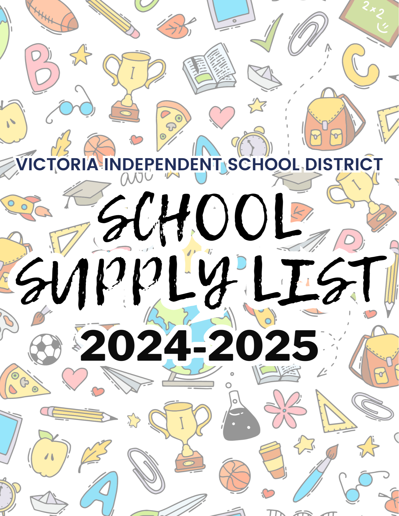 VISD School Supply List