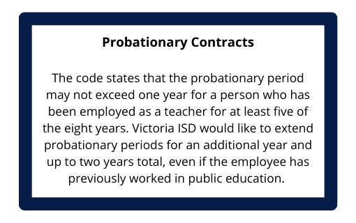 Probationary Contracts