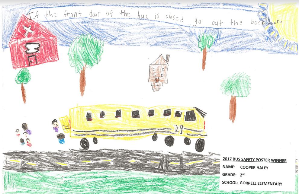 Drawing of the school bus