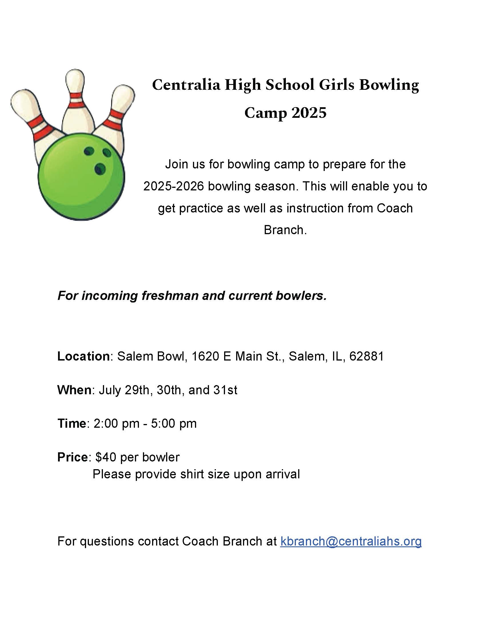 2025 bowling summer