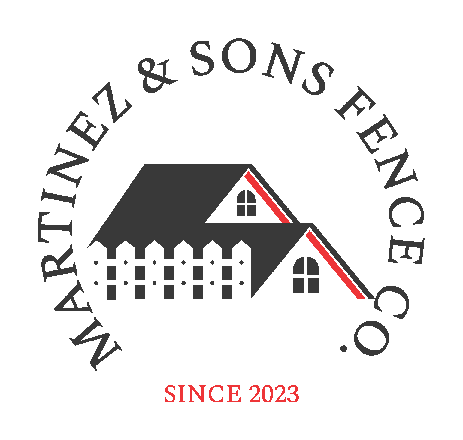 Martinez fence logo