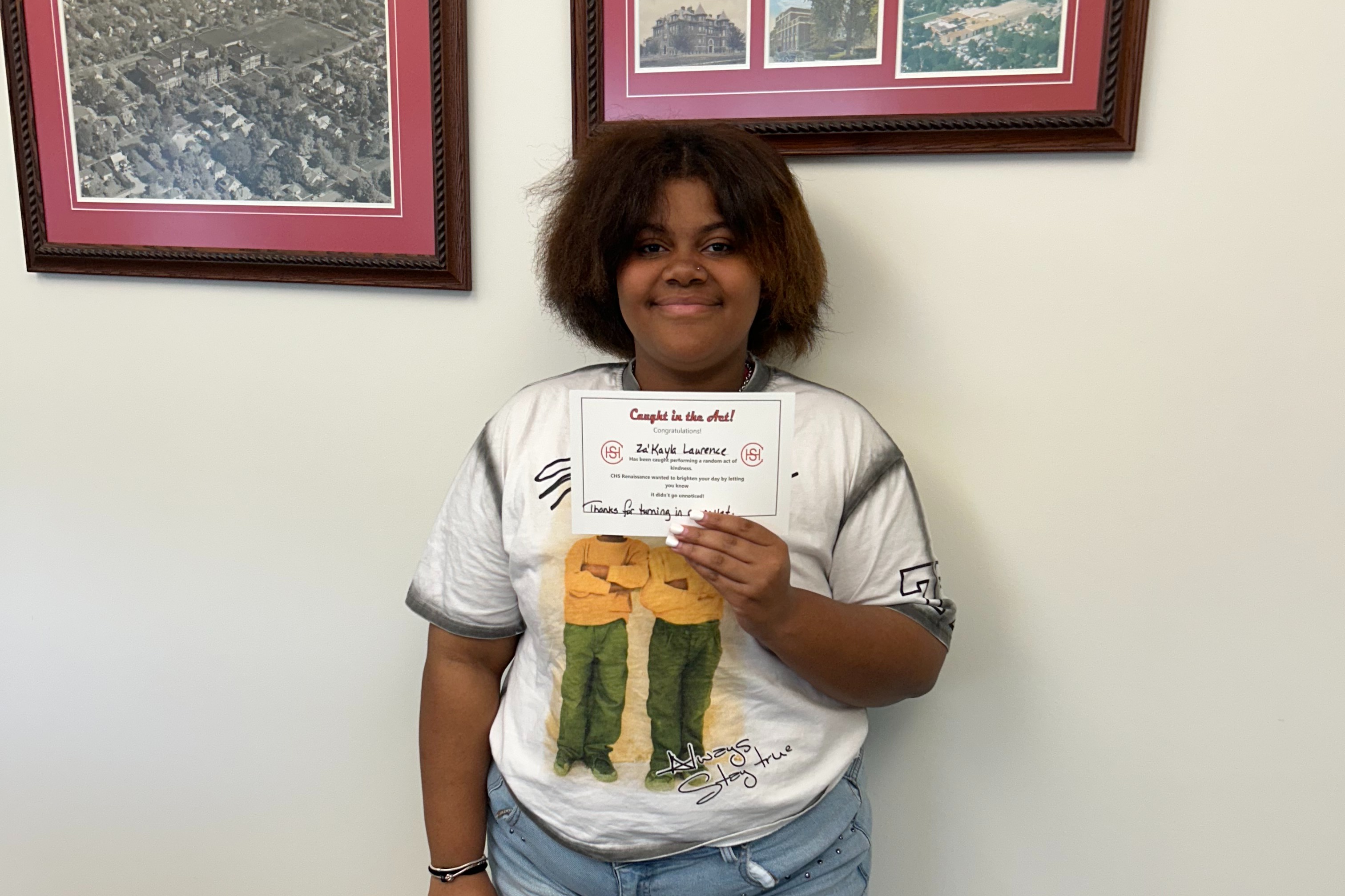 Caught in the act of Kindness