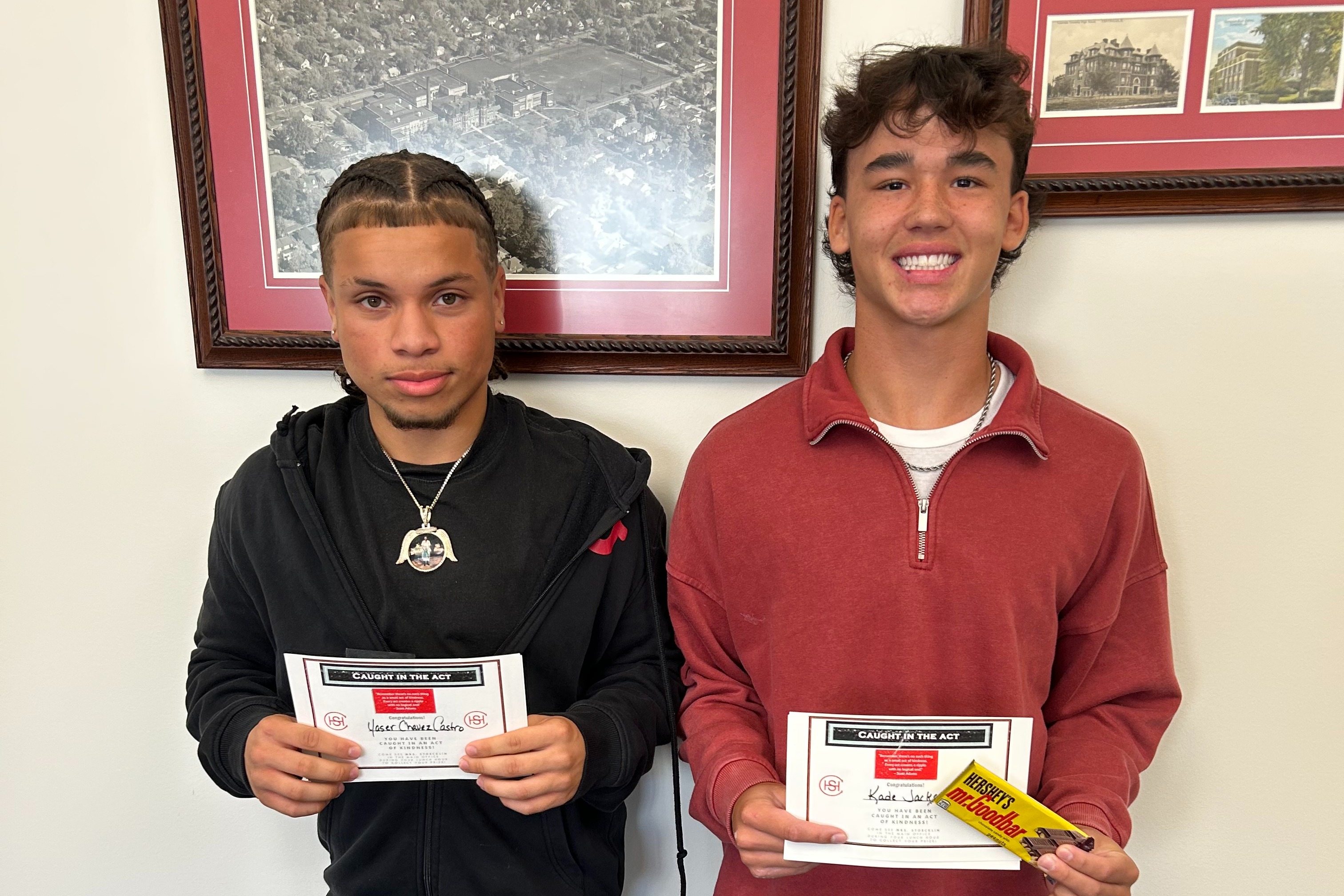 Yaser Chavez Castro and Kade Jackson