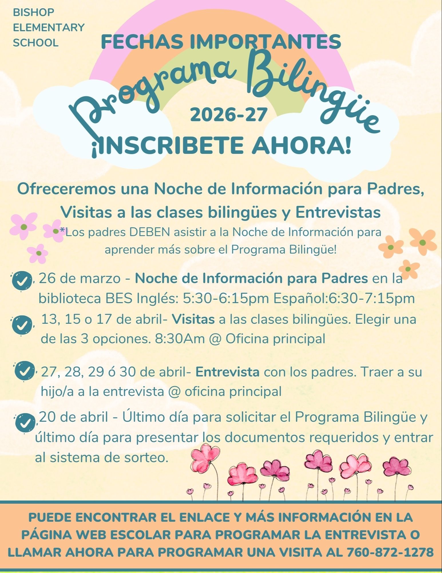 Important Dates 2026-27