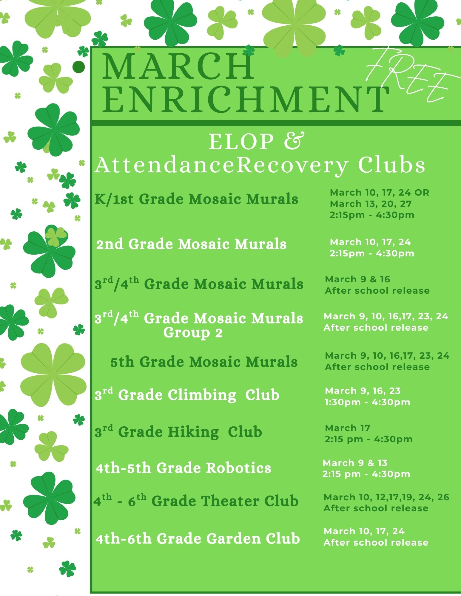 March