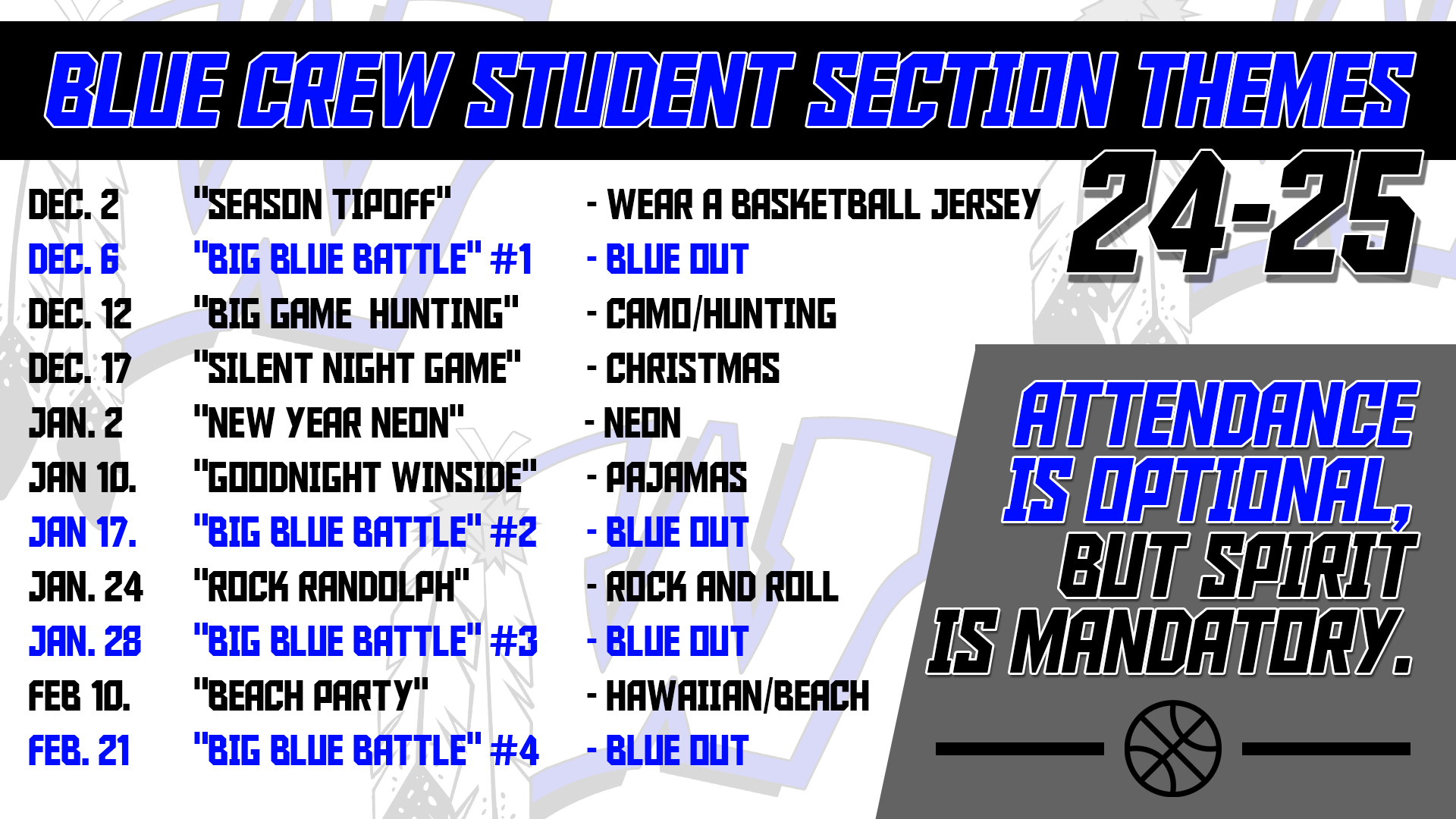 student section