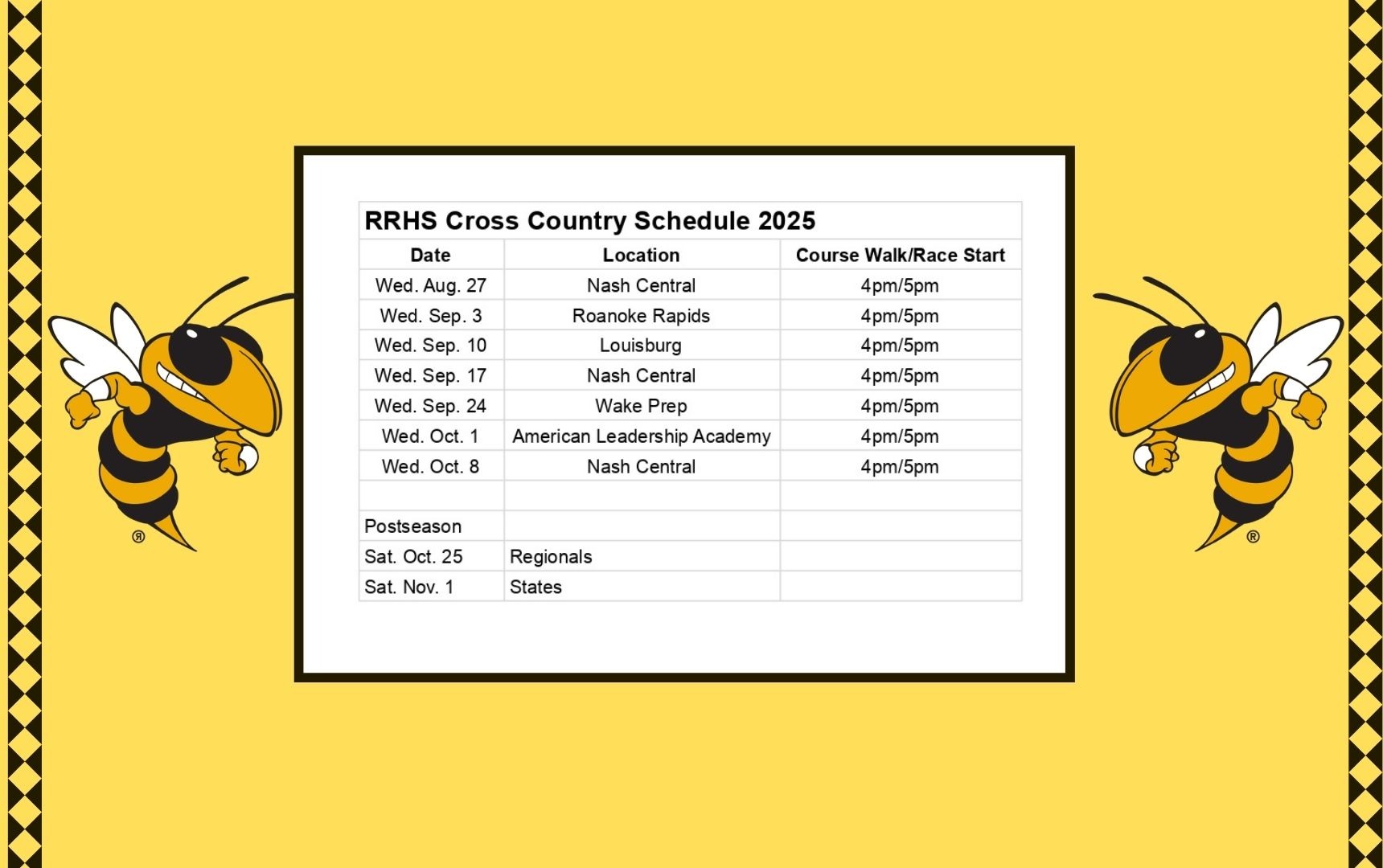 Cross Country Fall 2025
