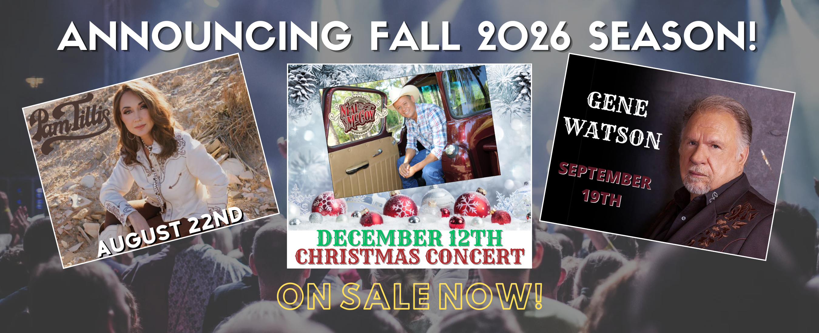 Fall 2026 Concerts