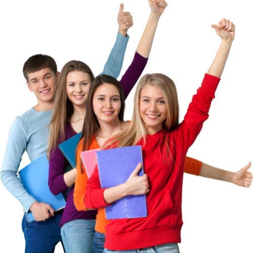 Students Posing for a student council picture