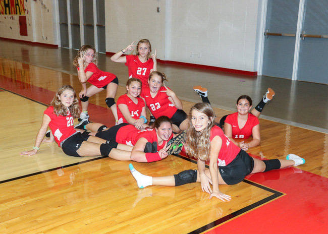 MS Volleyball Team 2019