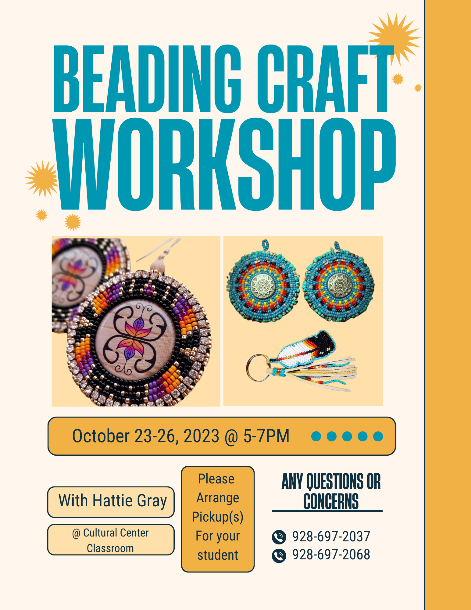 Beading Craft Workshop October