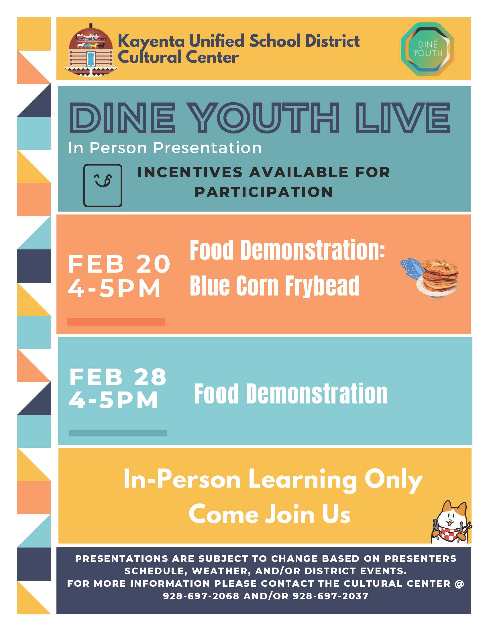 Dine Youth Food Demo
