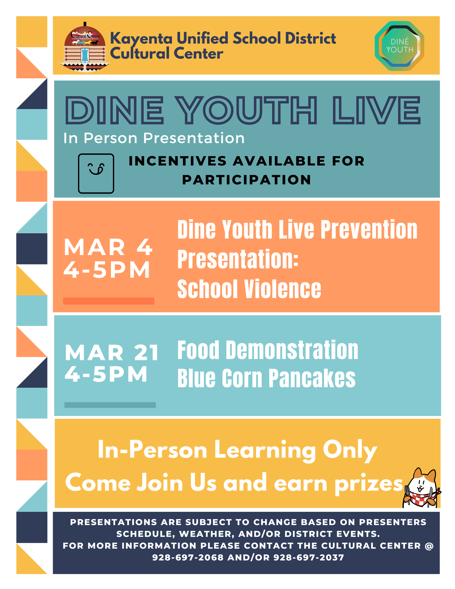 March Dine Youth Live