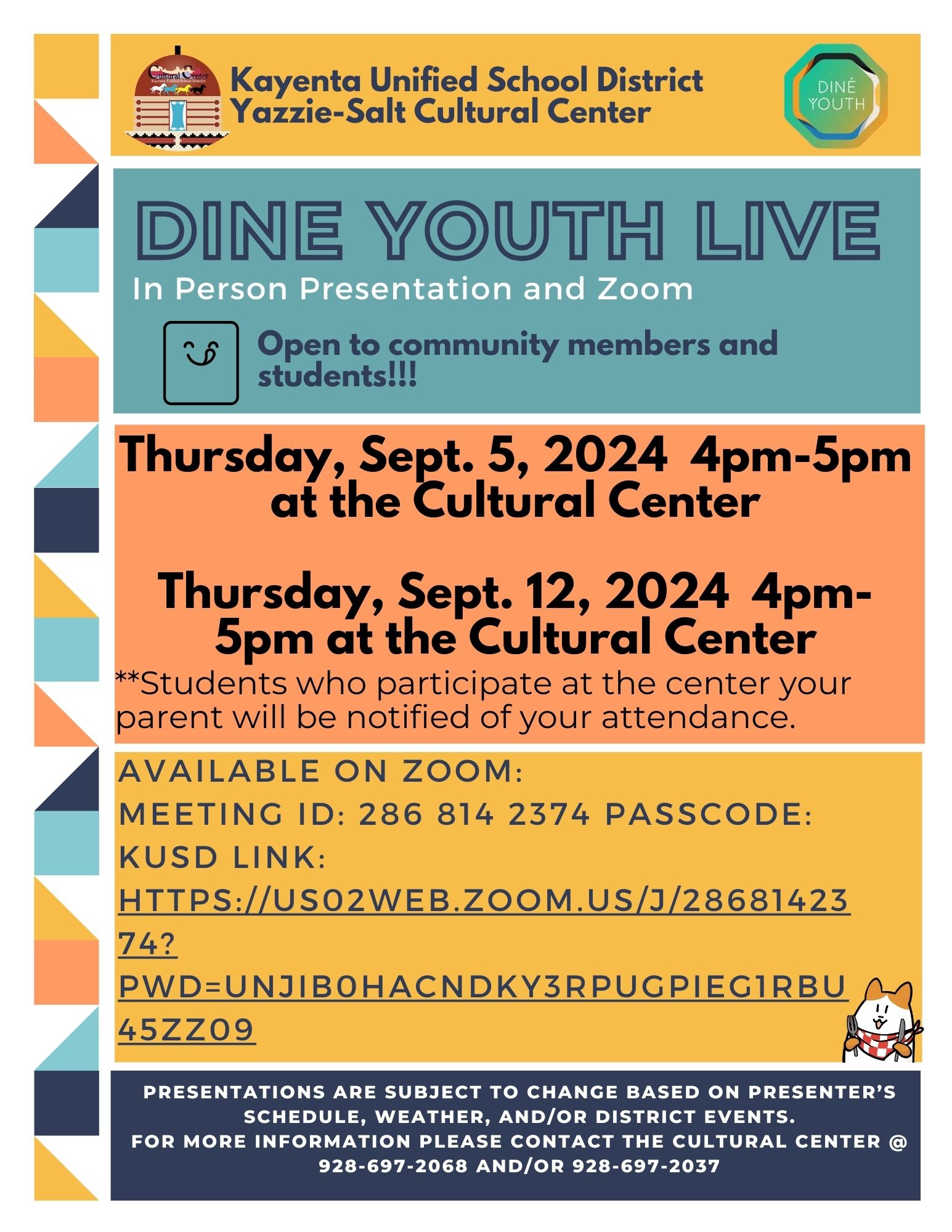 Dine Youth Live