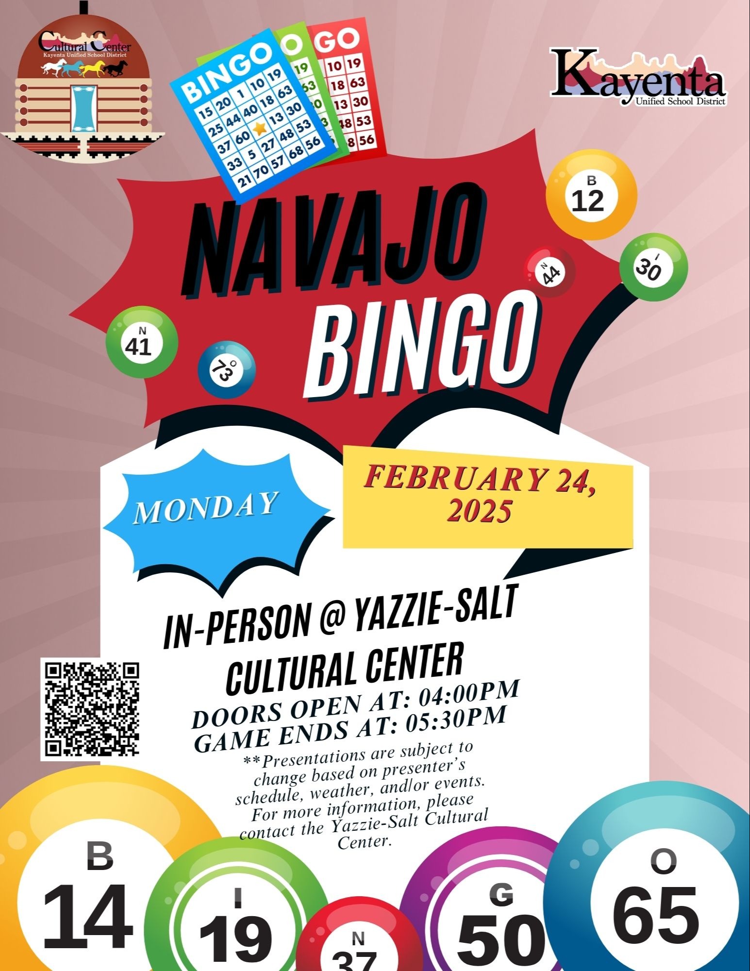 Navajo Bingo