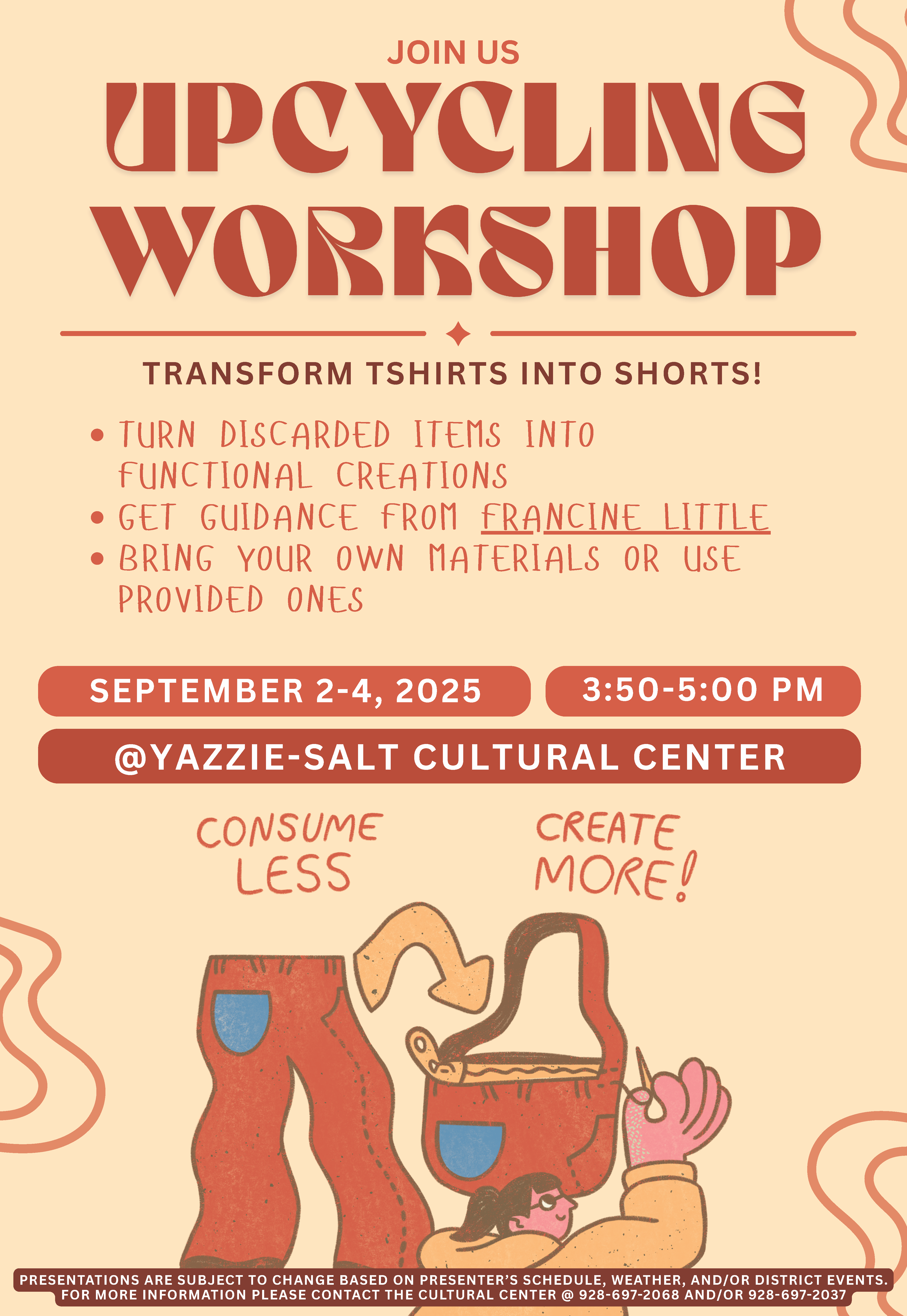 Upcycling workshop