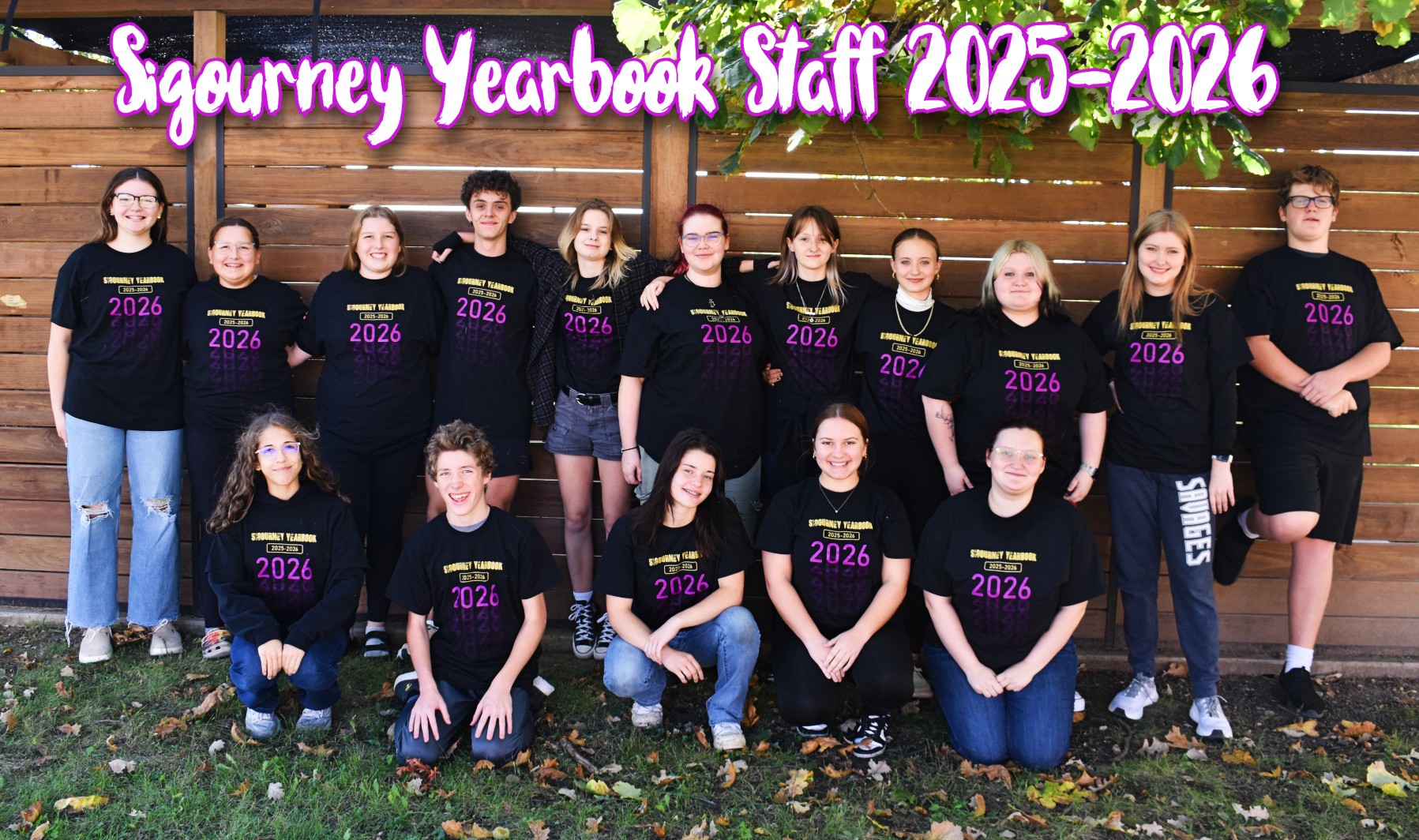 Yearbook Staff 2025-2026