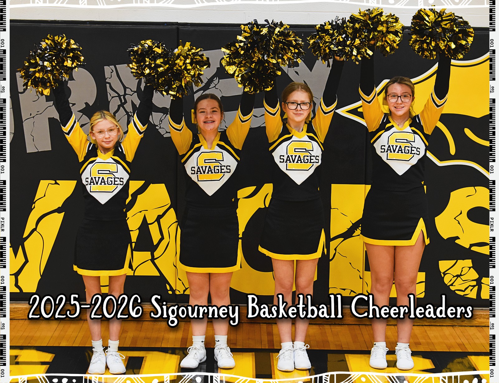 Basketball Cheerleaders