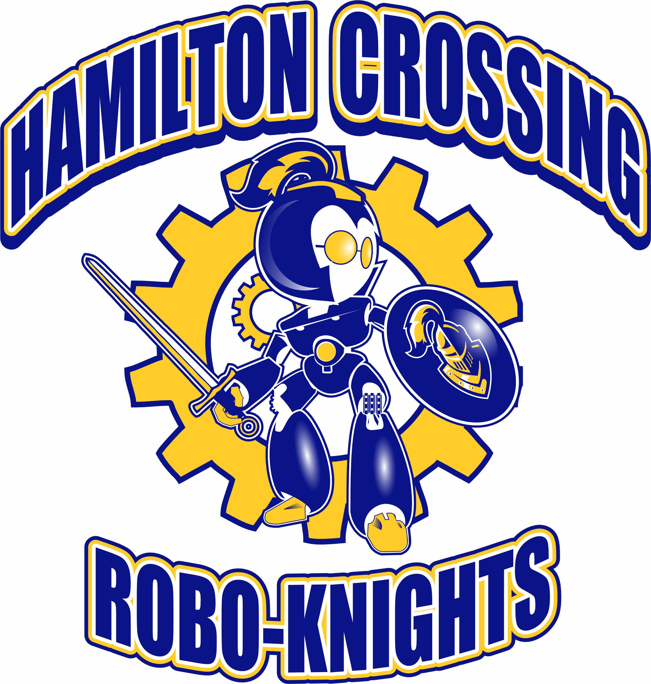 Hamilton Crossing Robo-Knights Lego Logo