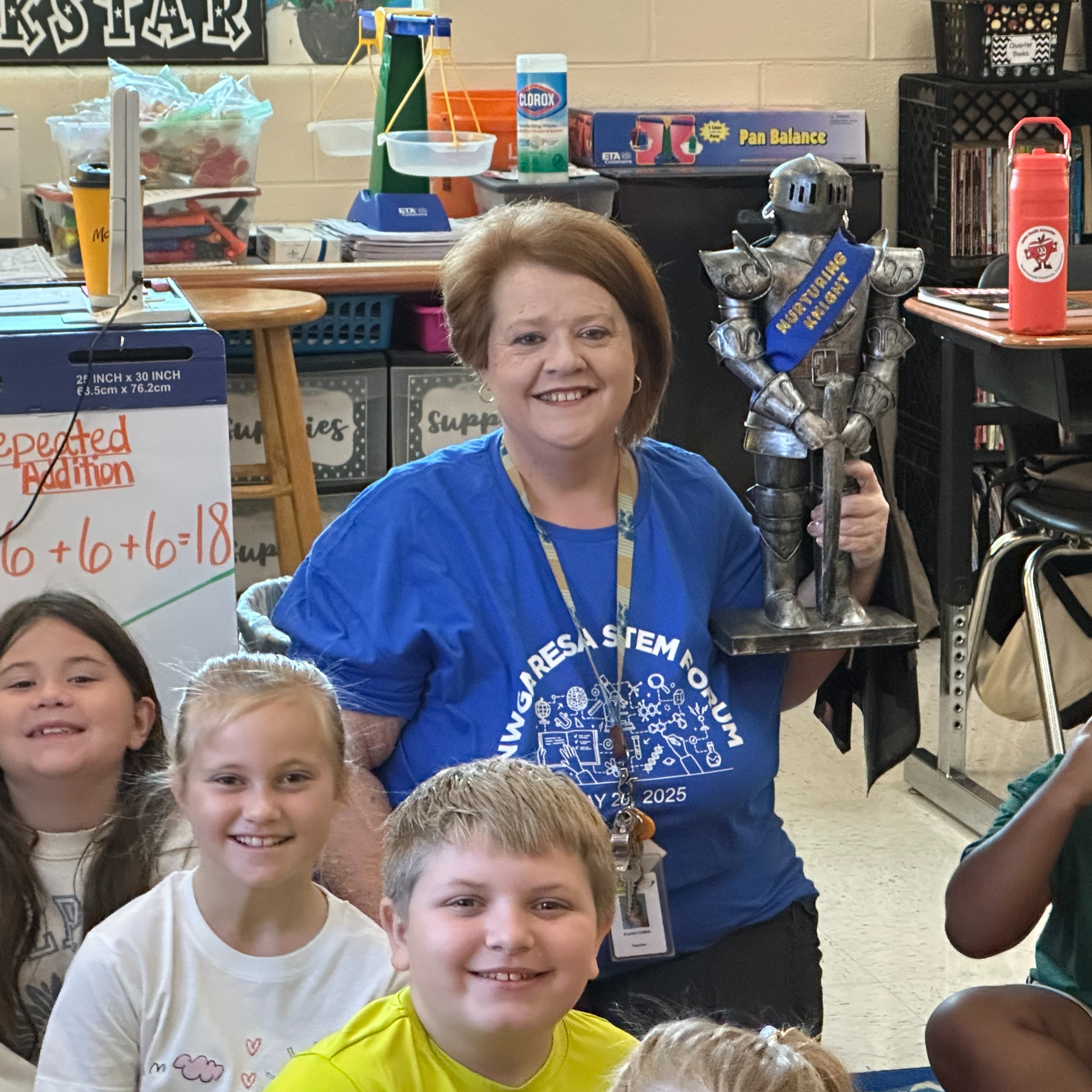 Mrs. Collett named  Nurturing Knight 