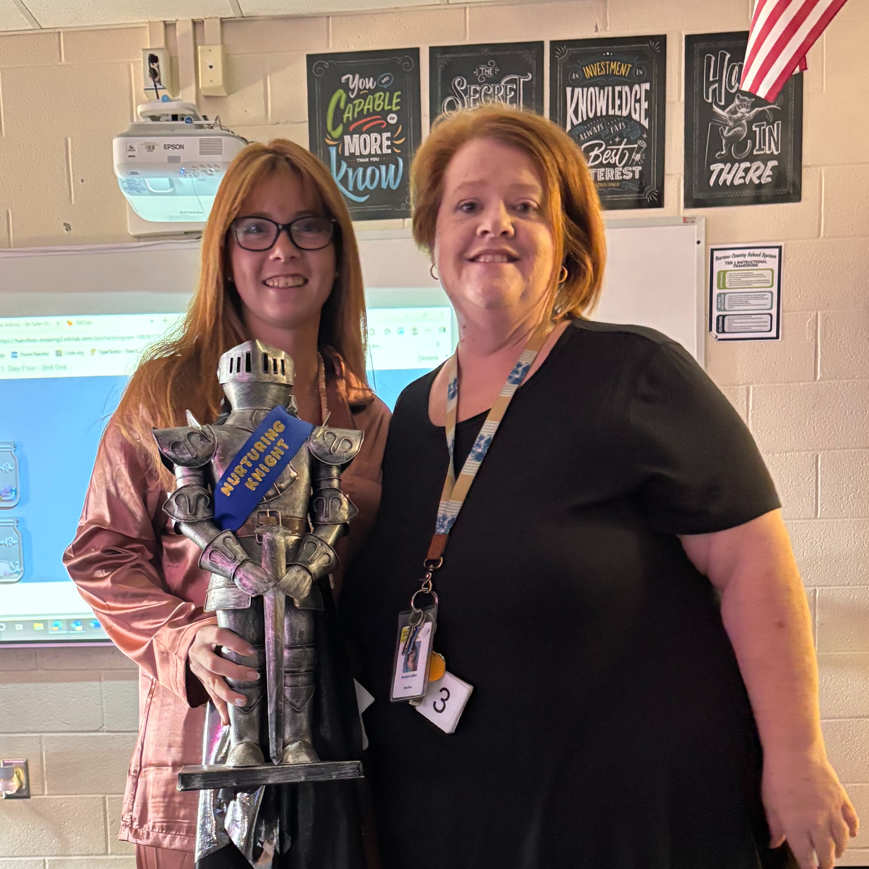 Ms. Shoop named Nurturing Knight