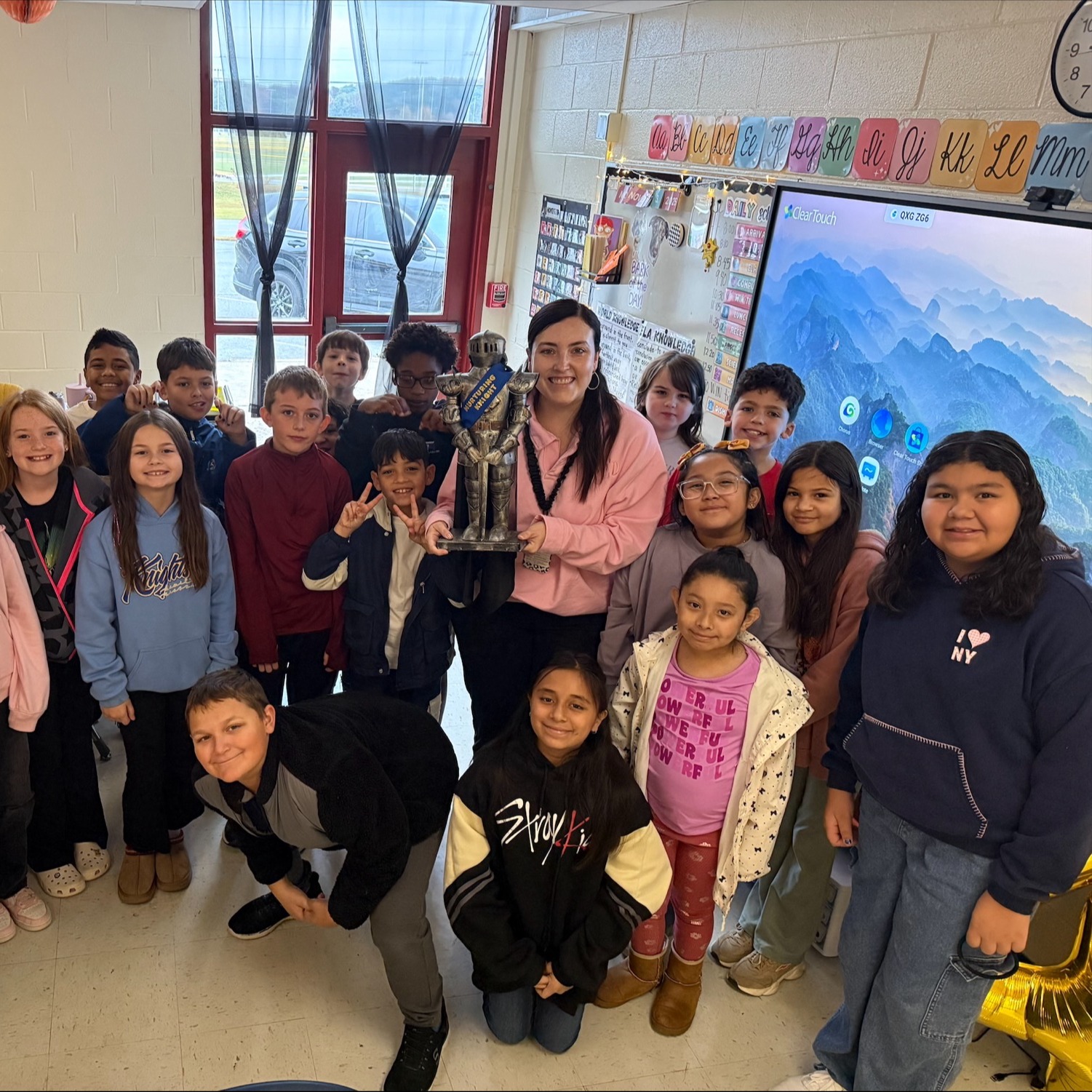 Mrs. Emerson is named Nurturing Knight