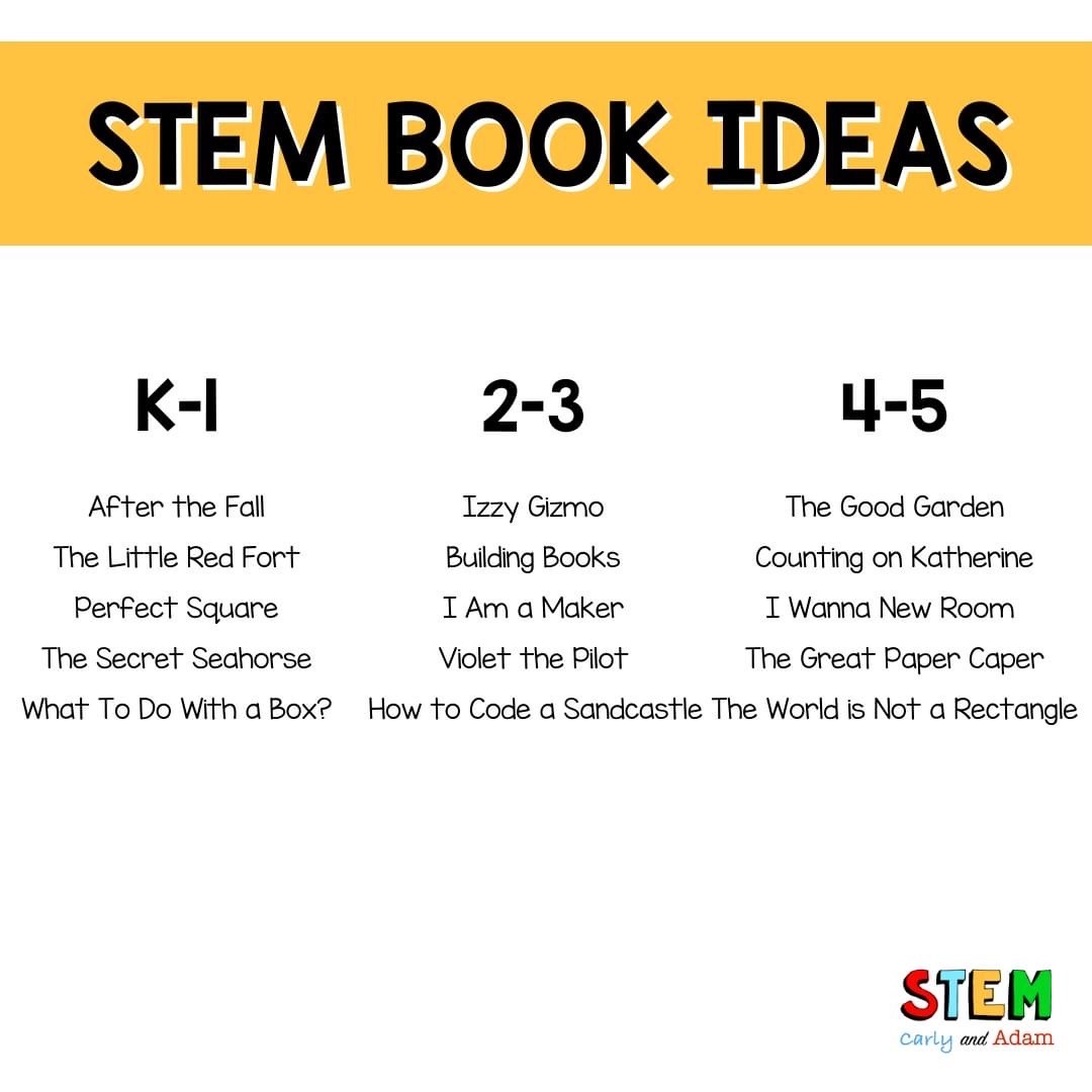 STEM book ideas