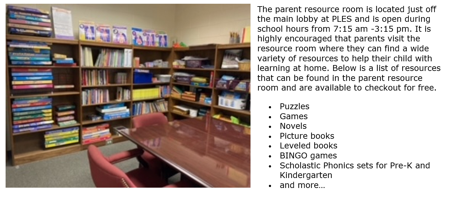 Y23 Title I parent resource room