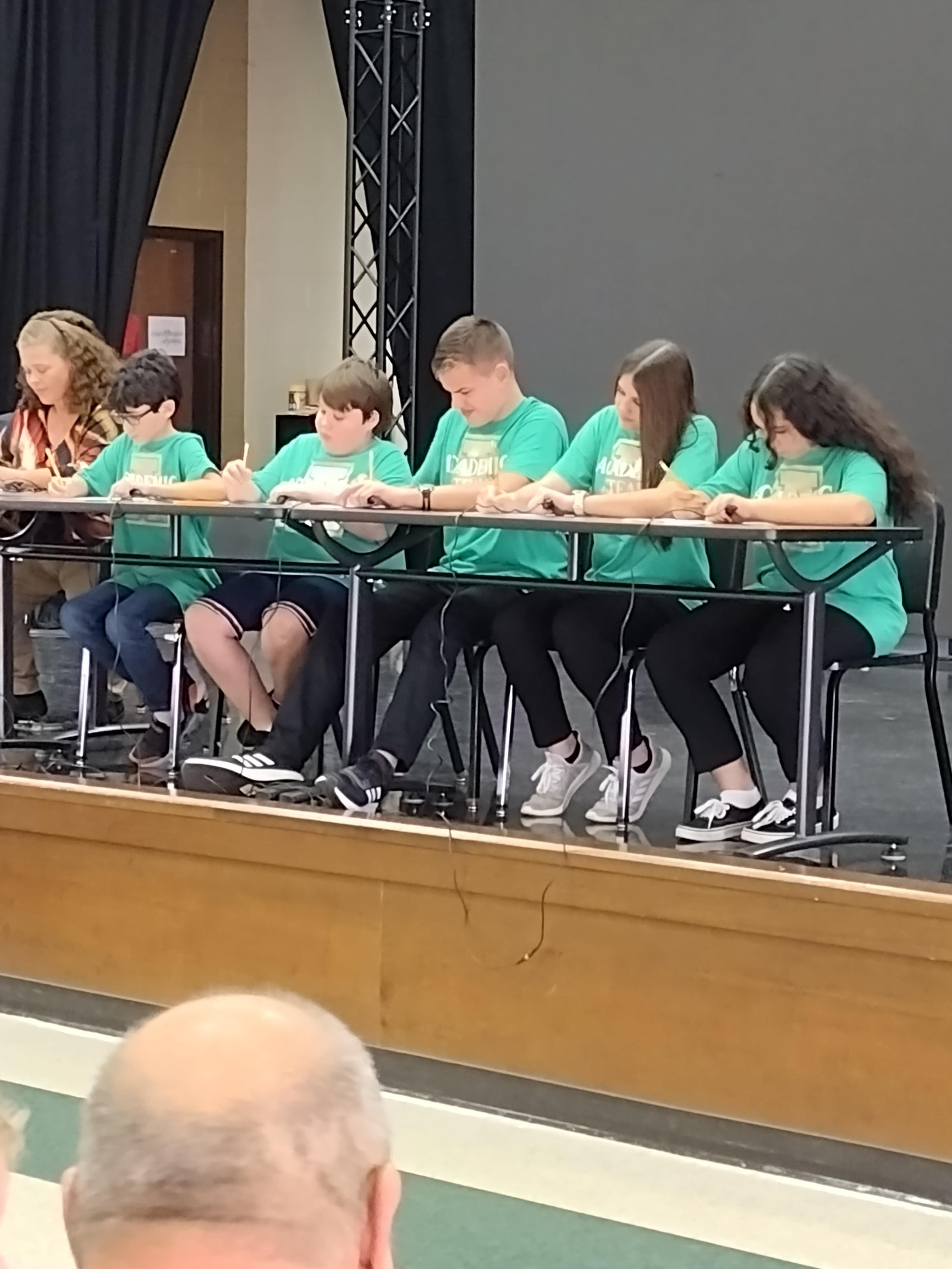 Academic Team participating in a match
