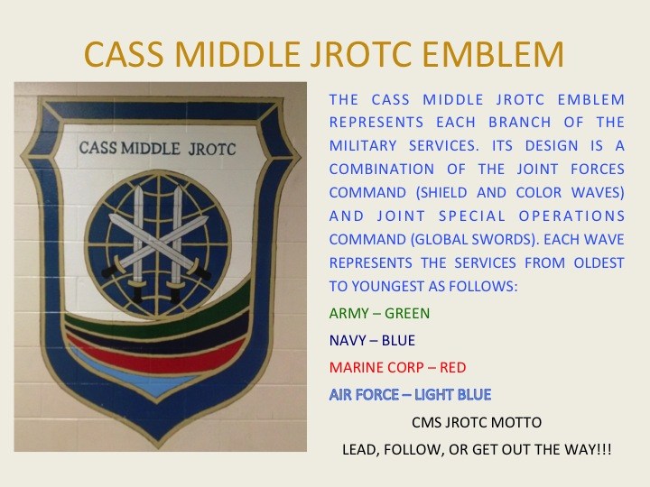 Cass Middle JROTC Emblem