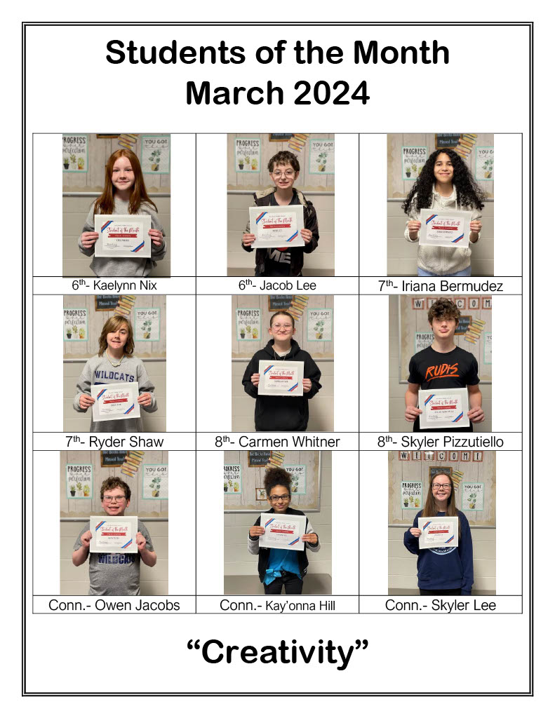 Students for March SOTM